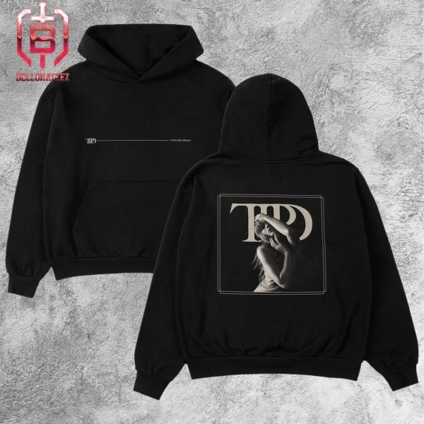 The Tortured Poets Department Spotify TTPD Taylor Swift Exclusive Merchandise Limited Hoodie Two Sides Unisex T-Shirt