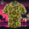 Totodile Pokemon Beach Wear Aloha Style For Men And Women Button Up Hawaiian Shirt