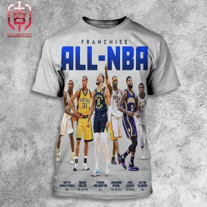 Tyrese Haliburton Becomes The Sixth Player In Indiana Pacers Franchise History To Be Selected To An All-NBA Team All Over Print Shirt