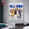 Shai Gilgeous-Alexander Of OKC Thunder Named To Kia All-NBA First Team 2024 Home Decor Poster Canvas