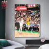 Jaylen Brown With Clutch Shot In Last Second Tie The Game For Celtics Eastern Conference Final NBA Playoffs 2023-2024 Home Decor Poster Canvas
