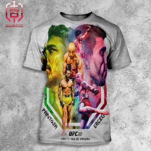 UFC 301 Pantoja Versus Erceg At Rio De Janeiro Brazil On May 4th 2024 All Over Print Shirt