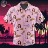 Umbreon Pattern Pokemon Beach Wear Aloha Style For Men And Women Button Up Hawaiian Shirt