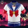 Uzumaki Clan Crest Naruto Shippuden Beach Wear Aloha Style For Men And Women Button Up Hawaiian Shirt
