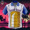 Vegeta Dragon Ball Beach Wear Aloha Style For Men And Women Button Up Hawaiian Shirt
