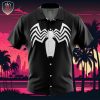 Venom Marvel Beach Wear Aloha Style For Men And Women Button Up Hawaiian Shirt