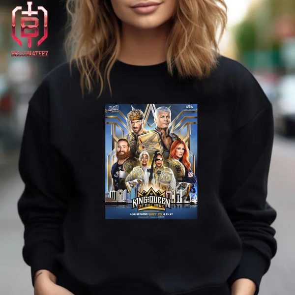 WWE King And Queen Of The Ring At 12pm ET On May 25th 2024 At Jeddah Saudi Arabia Unisex T-Shirt