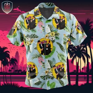 Will Smith Slaps Chris Rock Meme Beach Wear Aloha Style For Men And Women Button Up Hawaiian Shirt
