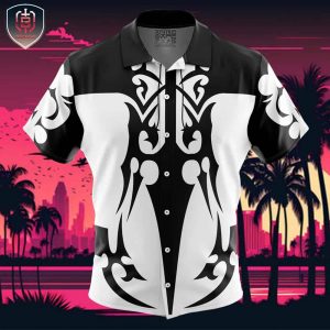 Xenmas Kingdom Hearts Beach Wear Aloha Style For Men And Women Button Up Hawaiian Shirt