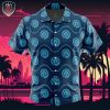 Zoros Wano Pattern One Piece Beach Wear Aloha Style For Men And Women Button Up Hawaiian Shirt