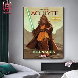A One-Shot Comic About Kelnacca The Wookiee Jedi From The Acolyte Written By Cavan Scott Releasing On September 4 Home Decor Poster Canvas