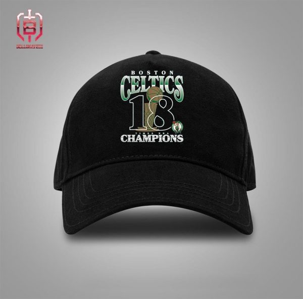 Boston Celtics 18-Time NBA Finals Champions Snapback Classcic Hat Cap