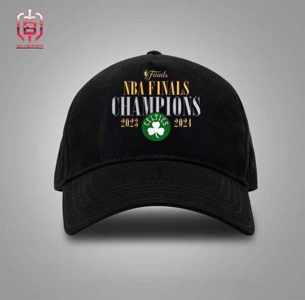 Boston Celtics 2024 NBA Finals Champions Fade Away Jumper Roster Snapback Classic Hat Cap