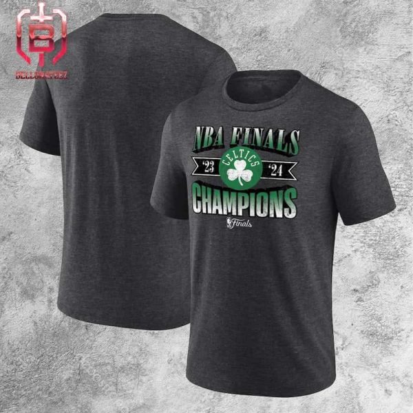Boston Celtics 2024 NBA Finals Champions Full Court Pressure Retro Unisex T-Shirt