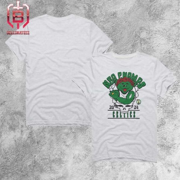 Boston Celtics Homage Unisex 2024 NBA Finals Champions Grateful Dead Unisex T-Shirt