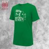 Boston Celtics Stadium Essentials 2024 NBA Finals Champions 18 Banners Two Sides Unisex T-Shirt