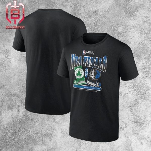 Boston Celtics Vs Dallas Mavericks 2024 NBA Finals Matchup Drive To The Basket Unisex T-Shirt