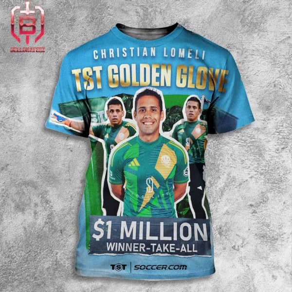 Christian Lomeli Of Idiana Men’s Soccer Is TST 2024 Golden Glove Winner All Over Print Shirt