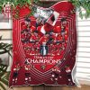 Celebration The Florida Panthers Are The 2023-24 NHL Stanley Cup Champions Fleece Blanket