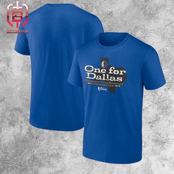 Dallas Mavericks 2024 Western Conference Champions Layup Drill Unisex T-Shirt