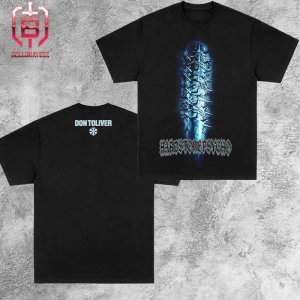 Don Toliver New Album Hardstone Psycho Thunder Road Merchandise Limited Two Sides Unisex T-Shirt