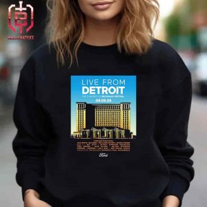 Eminem And Paul Rosenberg Are Set To Executive Produce Live From Detroit The Concert At Michigan Central Slated For June 6 2024. Unisex T-Shirt