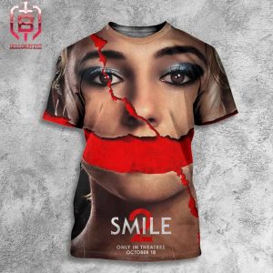 First Poster For Smile 2 Releasing In Theaters On October 18 All Over Print Shirt