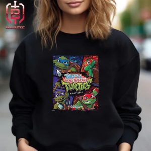 First Poster For Tales Of The Teenage Mutant Ninja Turtles Premiering on Paramount Plus In August Unisex T-Shirt