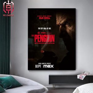 First Poster For The Penguin Releasing In September On Max Home Decor Poster Canvas