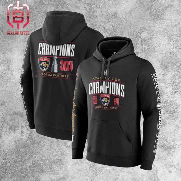 Florida Panthers 2024 Stanley Cup Champions Pinnacle All Over Print Hoodie Shirt