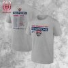 Florida Panthers 2024 Stanley Cup Champions Schedule Two Sides Unisex T-Shirt