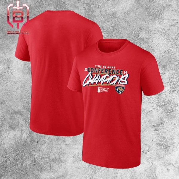 Florida Panthers Red 2024 Eastern Conference Champions Hometown Unisex T-Shirt