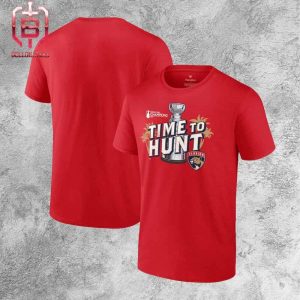 Florida Panthers Time To Hunt 2024 Stanley Cup Champions Local Hometown Unisex T-Shirt