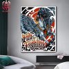 Queens Of The Stone Age Event Poster Hellfest 2024 On June 29th 2024 At Clisson France Home Decor Poster Canvas