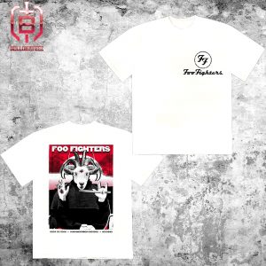 Foo Fighters Event Poster For Show At Principality Stadium In Cardiff On June 25th 2024 Two Sides Unisex T-Shirt