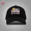 Oklahoma Sooners Four-Peat NCAA Softball Women’s College World Series Champions Official Logo Snapback Classic Hat Cap