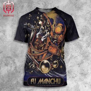Fu Manchu Artwork Limited Poster Live At Hellfest 2024 All Over Print Shirt