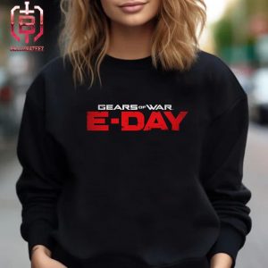 Gears Of War E-Day Has Been Revealed Logo Title Unisex T-Shirt