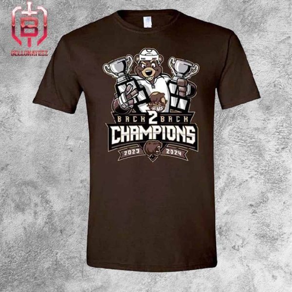 Hershey Bears 2024 Calder Cup Champions Coco Trophy Merchandise Limited Unisex T-Shirt