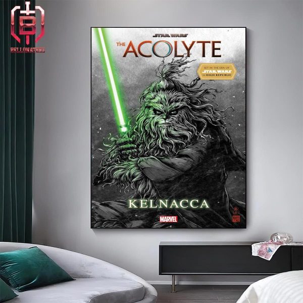 Kelnacca The Wookiee Jedi From The Star Wars Acolyte Will Get A One-Shot Comic Written By Cavan Scott Releasing On September 4 Home Decor Poster Canvas