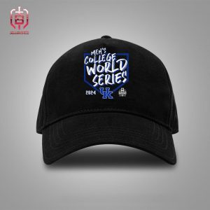Kentucky Wildcats 2024 NCAA Men’s Baseball College World Series Swing Away Snapback Classci Hat Cap