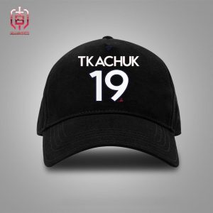 Matthew Tkachuk Florida Panthers 2024 Stanley Cup Champions Authentic Pro Name And Number Snapback Classic Hat Cap