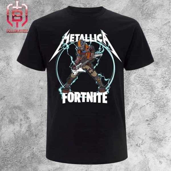 Metallica Collab With Fortnite Fuel Merchandise Limited Unisex T-Shirt
