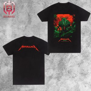 Metallica M72 World Tour At Helsinki Poster Related To The Concerts At The Olympic Stadium In Helsinki Finland On June 7th And 9th 2024 Two Sides Unisex T-Shirt