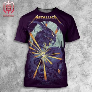 Metallica Second Festival Stop M72 Vienna World Tour At Magna Racino Vienna Austria On June 1st 2024 All Over Print Shirt