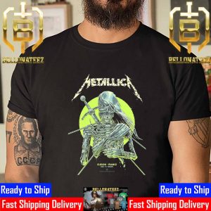 Metallica World Tour M72 Hellfest Open Air Festival Clisson France June 29th 2024 Unisex T-Shirt