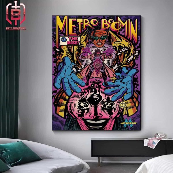 Metro Boomin x Complex Enter The Metroverse Chapter 1 The Rise Home Decor Poster Canvas