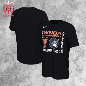 Minnesota Lynx Nike Unisex 2024 WNBA Commissioner’s Cup Champions Unisex T-Shirt
