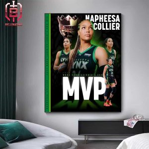 Napheesa Collier Of Minnesota Lynx Is The 2024 WNBA Commissioner’s Cup MVP Home Decor Poster Canvas