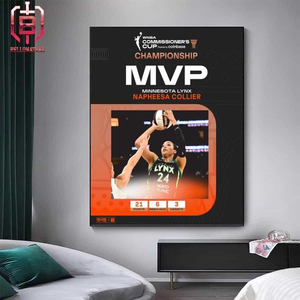 Napheesa Collier Takes Home Mvp Honors In The Commissioner’s Cup Championship Game Home Decor Poster Canvas
